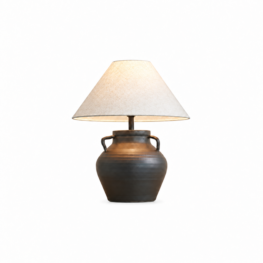 Old Wine Pot Table Lamp by Tavilume - ceramic medium table lamp, view 1