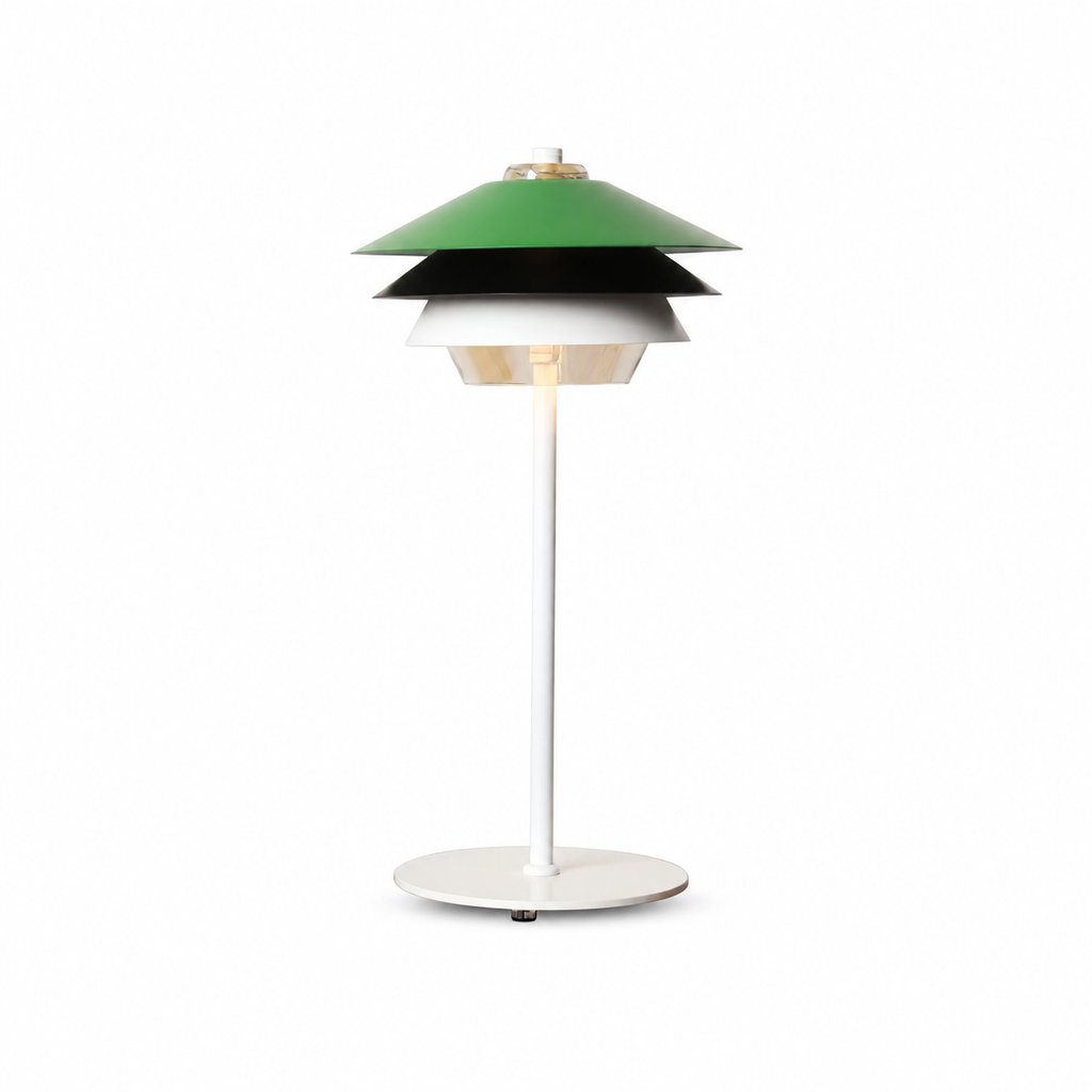 Overlay Table Lamp by Tavilume - glass medium table lamp, view 1
