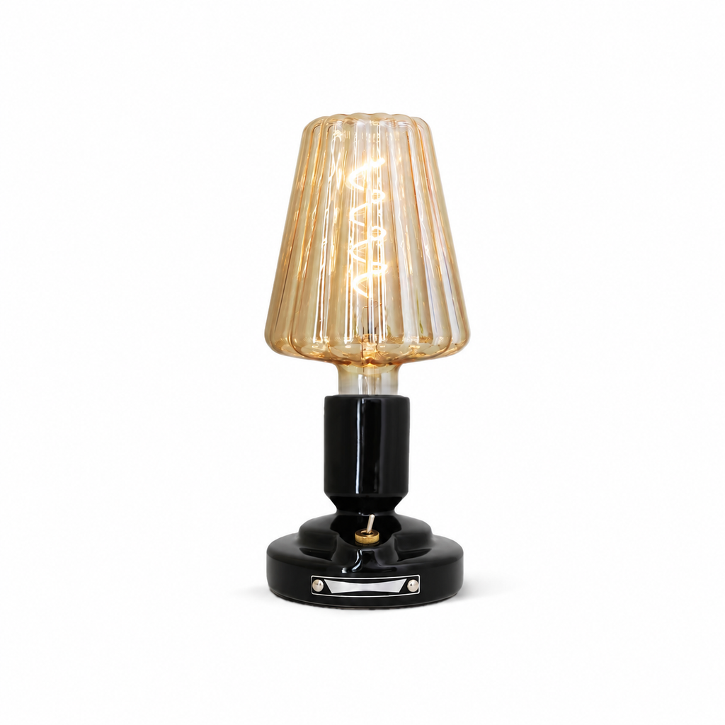 Pastry USB-Powered Table Lamp by Tavilume - glass small table lamp, view 1