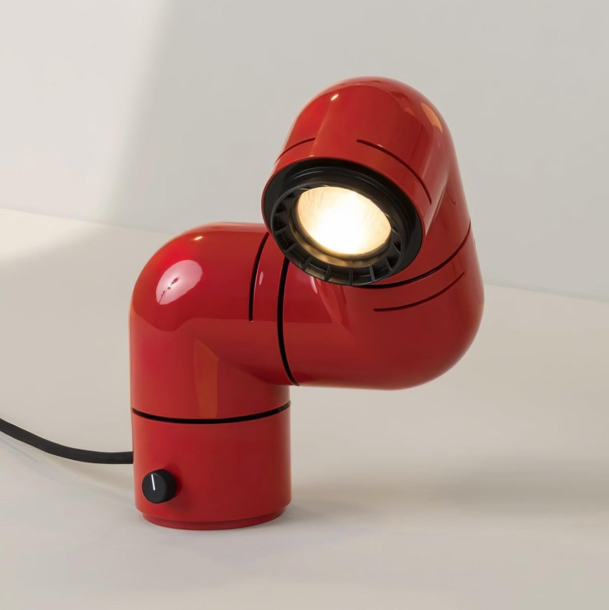 Retrobeam Sculpt Table Lamp by Tavilume - resin small table lamp, view 1