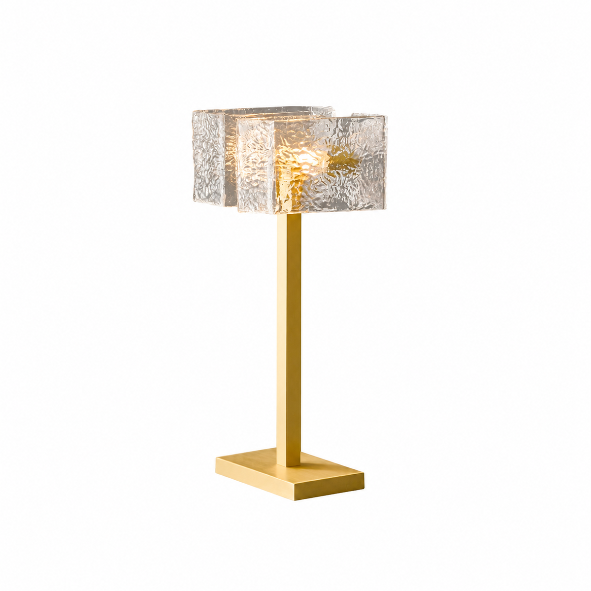 Roosevelt Table Lamp by Tavilume - glass medium table lamp, view 1