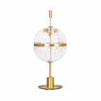 Sebastian Accent Table Lamp by Tavilume - glass large table lamp, view 1