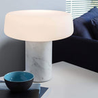 Solid Marble Cylinder Table Lamp by Tavilume - marble small table lamp, view 17