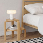 Solid Marble Cylinder Table Lamp by Tavilume - marble small table lamp, view 20