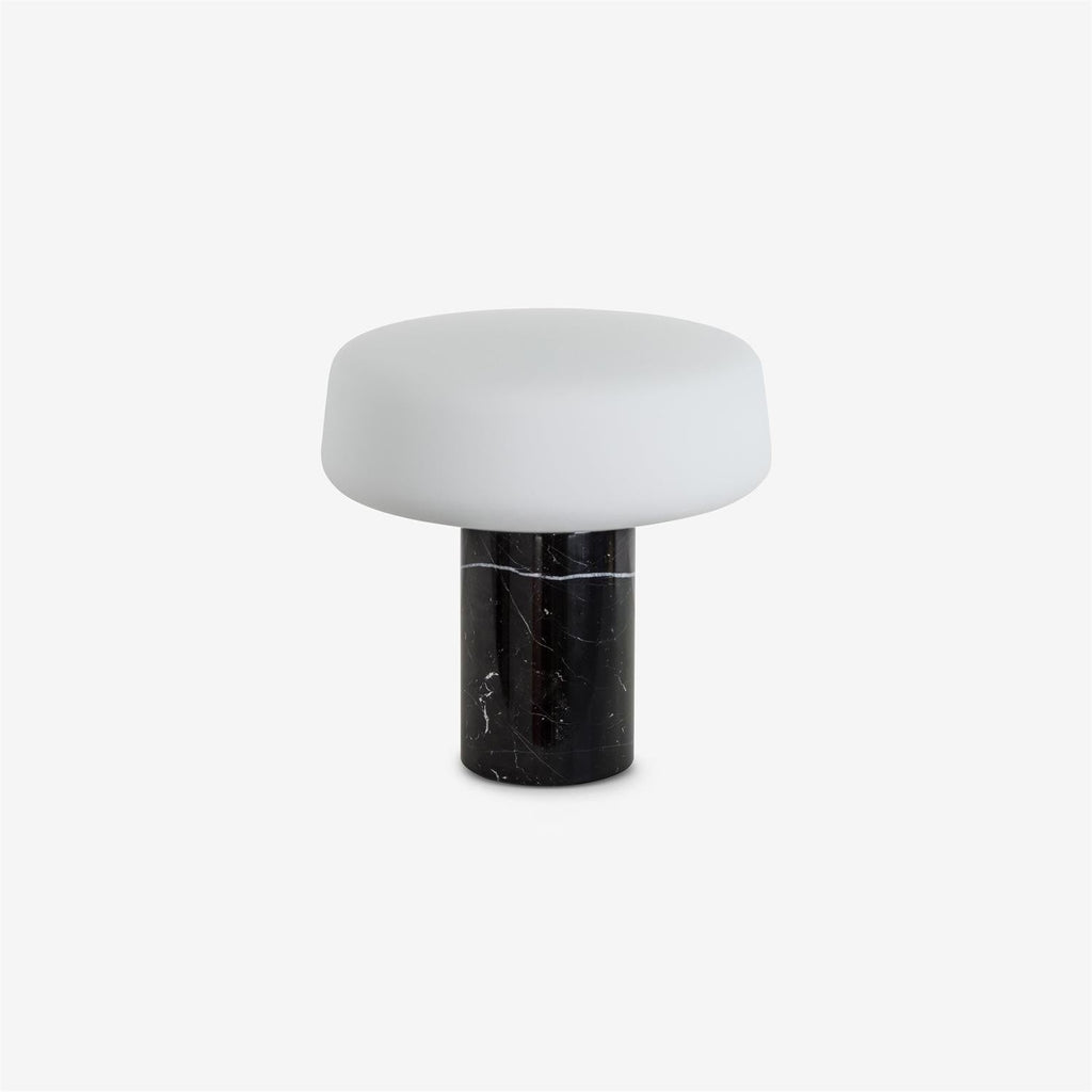 Solid Marble Cylinder Table Lamp by Tavilume - marble small table lamp, view 26