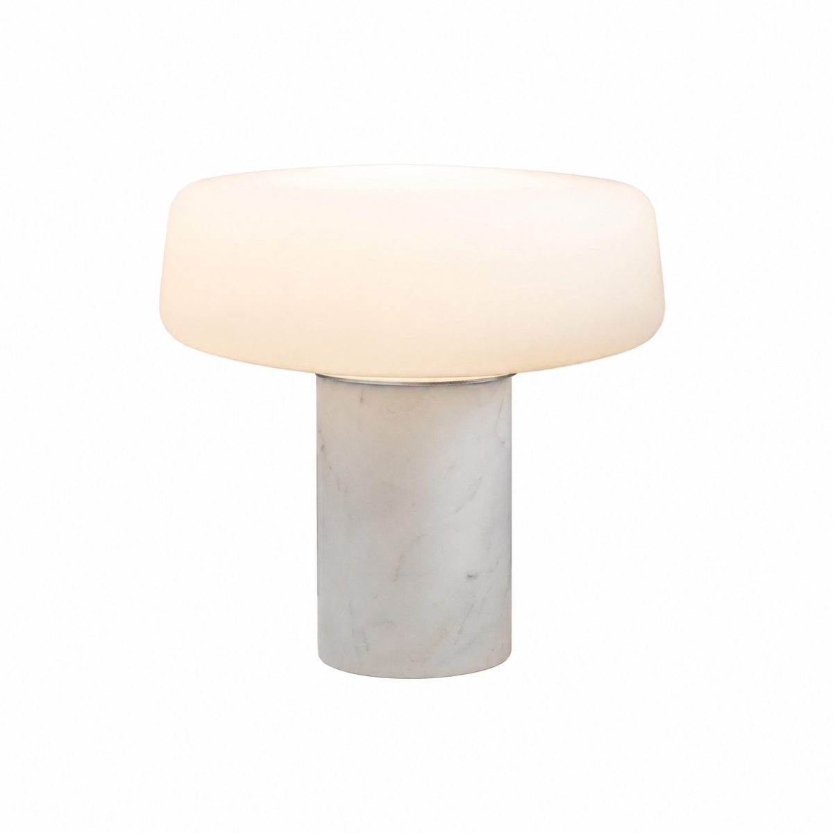 Solid Table Lamp by Tavilume - marble small table lamp, view 1