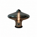 Space Age Table Lamp by Tavilume - glass small table lamp, view 1