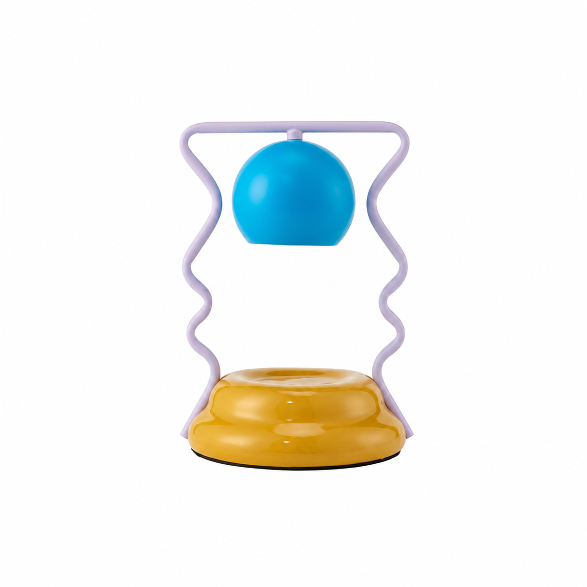Squiggle Bright Table Lamp by Tavilume - iron small table lamp, view 1