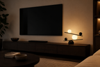 Balance Table Lamp product view 4, showing Marble, Glass and Black, Gold