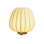 Fabric Clean-Lined Table Lamp by Tavilume — white background table lamp product image