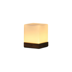 Mini Cube LED Table Lamp Ambient Lighting by Tavilume — white background table lamp product image
