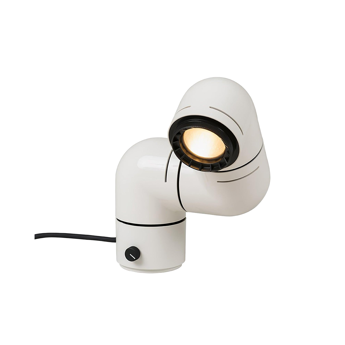 Retrobeam Sculpt Table Lamp by Tavilume — white background table lamp product image