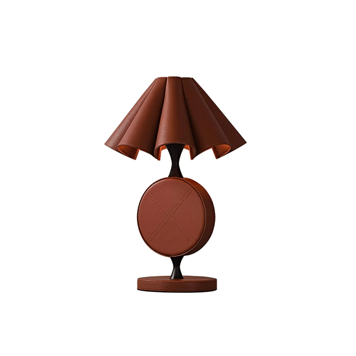 Saddle Stitch Table Lamp by Tavilume — white background table lamp product image
