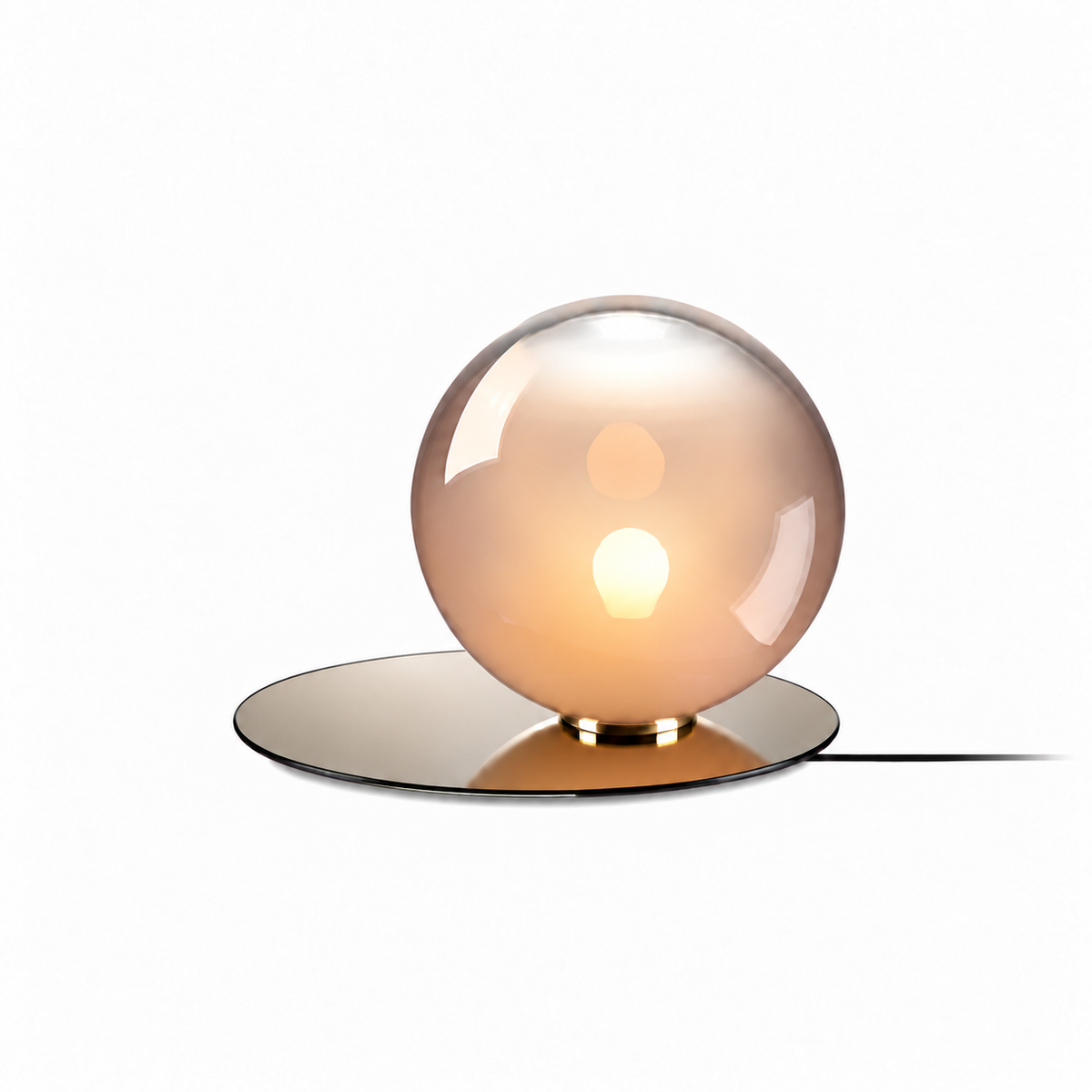 Umbra Table Lamp by Tavilume - crystal small table lamp, view 1