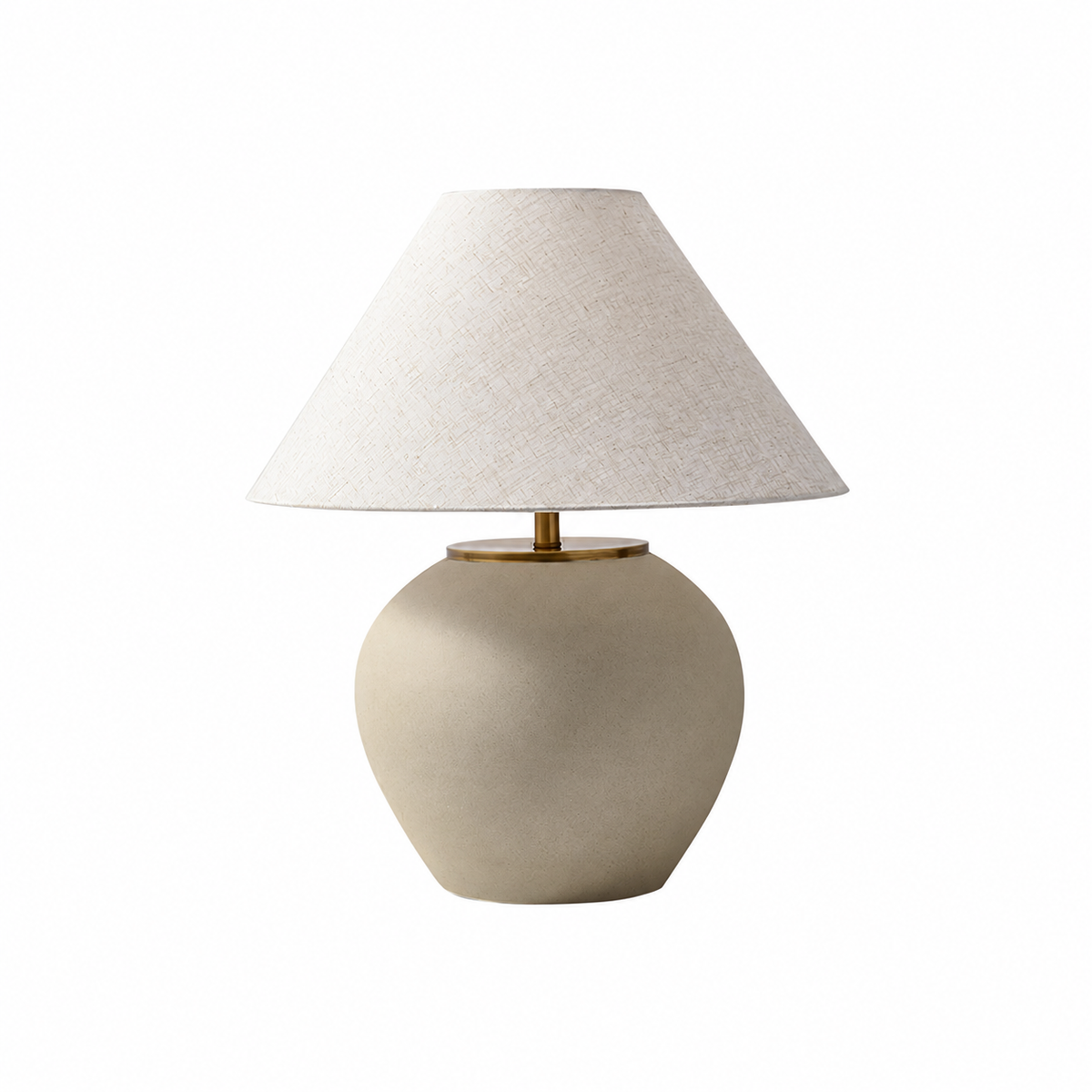 Upsala Ekeby Table Lamp by Tavilume - ceramic medium table lamp, view 1