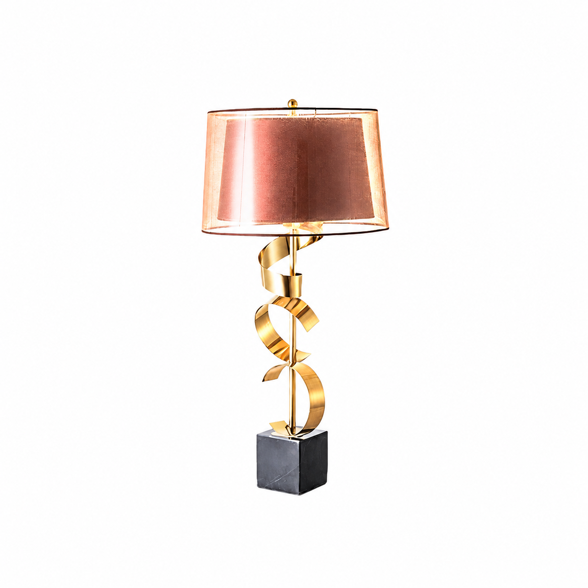 Vero Table Lamp by Tavilume - marble large table lamp, view 1